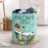 Basset Hound And Bath Soap Laundry Basket – Dog Laundry Basket – Mother Gift – Gift For Dog Lovers