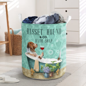 Basset Hound And Bath Soap Laundry…