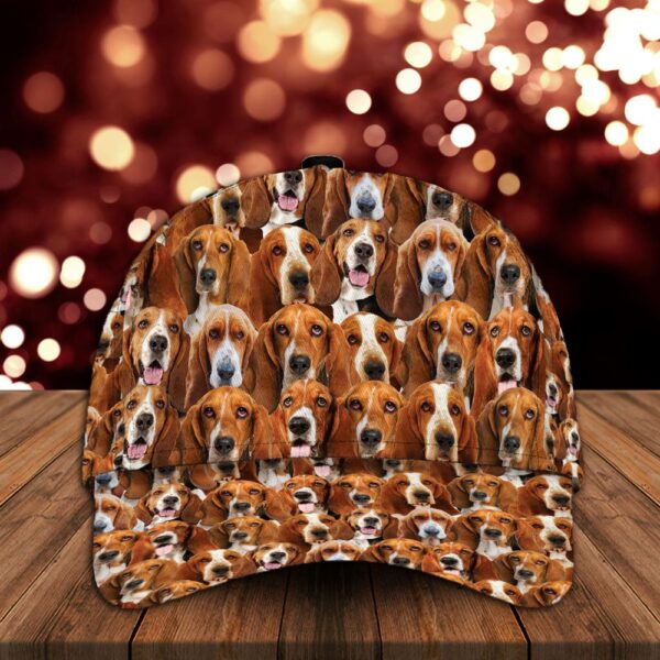 Basset Hound Cap – Hats For Walking With Pets – Dog Hats Gifts For Relatives