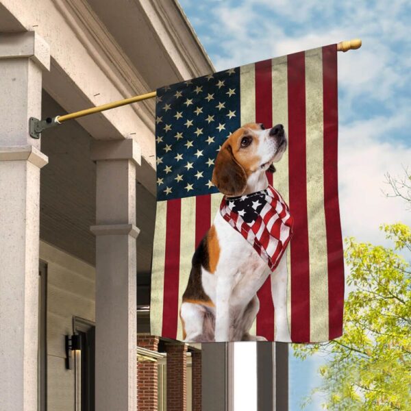 Beagle House Flag – Dog Flags Outdoor – Dog Lovers Gifts for Him or Her