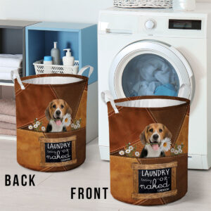 Beagle Laundry Today Or Naked Tomorrow…