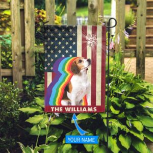 Beagle Lgbt Personalized House Flag Garden Dog Flag Dog Flag For House 2