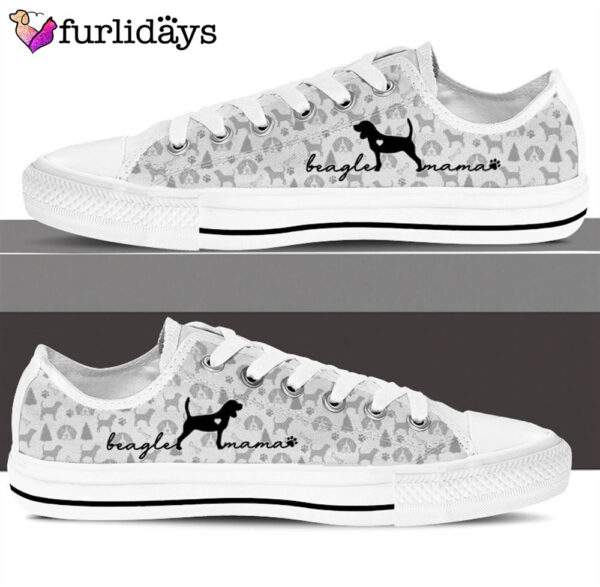 Beagle Low Top Shoes – Sneaker For Dog Walking – Dog Lovers Gifts for Him or Her