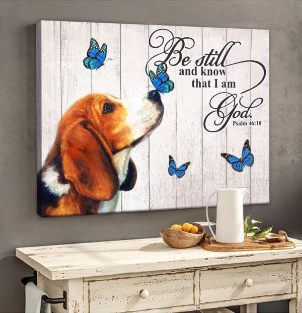 Beagle Matte Canvas – Dog Wall Art Prints – Canvas Wall Art Decor