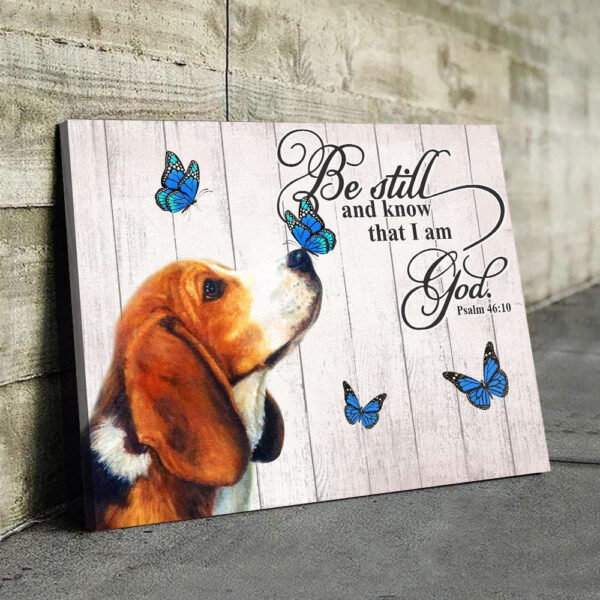 Beagle Matte Canvas – Dog Wall Art Prints – Canvas Wall Art Decor