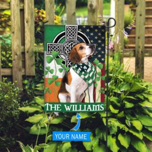 Beagle Personalized Flag Custom Dog Flags Dog Lovers Gifts for Him or Her 3