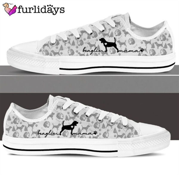 Beaglier Low Top Shoes – Sneaker For Dog Walking – Dog Lovers Gifts for Him or Her