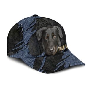 Beauceron Jean Background Custom Name Cap Classic Baseball Cap All Over Print Gift For Dog Lovers 2 noq7z1