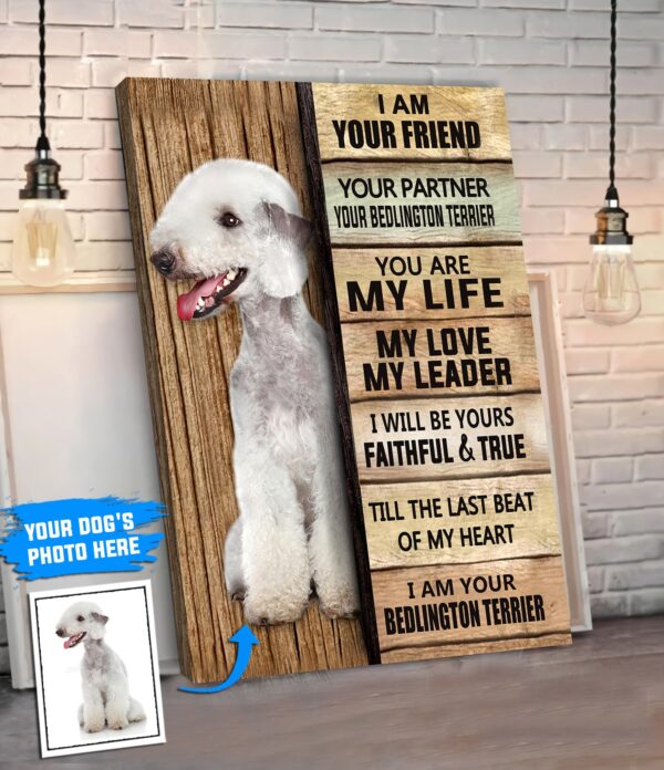 Bedlington Terrier Personalized Poster & Canvas – Dog Canvas Wall Art – Dog Lovers Gifts For Him Or Her