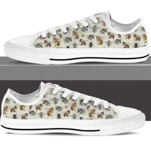 Bee Low Top Shoes Sneaker For Pet Walking Lowtop Casual Shoes Gift For Adults 3