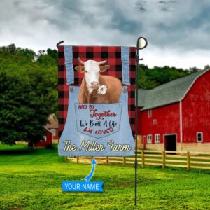 Beef Cattle Personalized Flag – Garden…