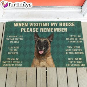 Belgian Shepherds House Rules Doormat s Rules Doormat Funny Doormat Gift For Dog Lovers 1
