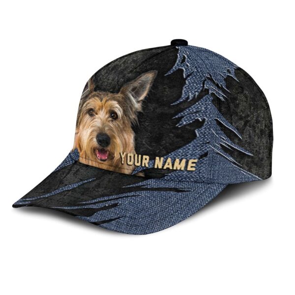 Berger Picard Jean Background Custom Name & Photo Dog Cap – Classic Baseball Cap All Over Print – Gift For Dog Lovers