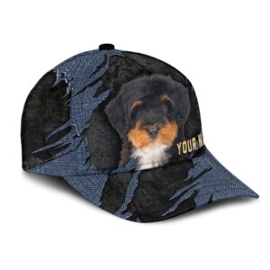 Bernedoodle Jean Background Custom Name Cap Classic Baseball Cap All Over Print Gift For Dog Lovers 2 a1rzrw