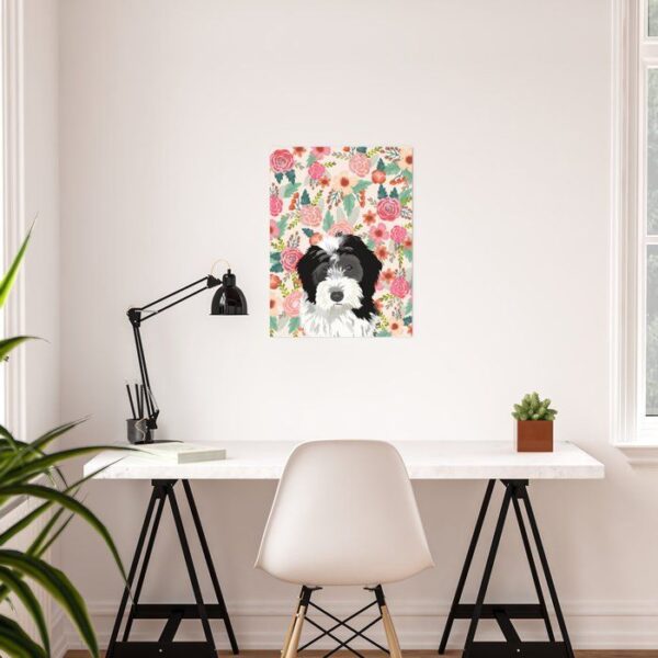 Bernedoodle Poster & Matte Canvas – Dog Canvas Art – Poster To Print – Gift For Dog Lovers