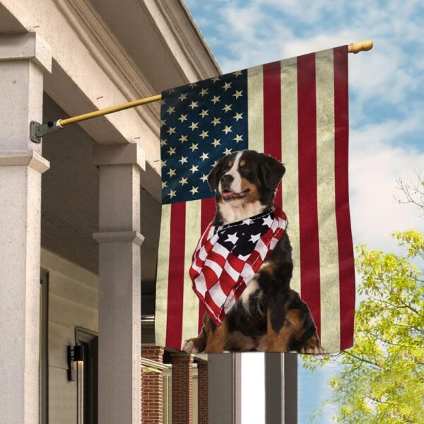 Bernese Mountain Dog House Flag – Dog Flags Outdoor – Dog Lovers Gifts for Him or Her