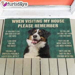 Bernese Mountain’s Rules Doormat – Funny…