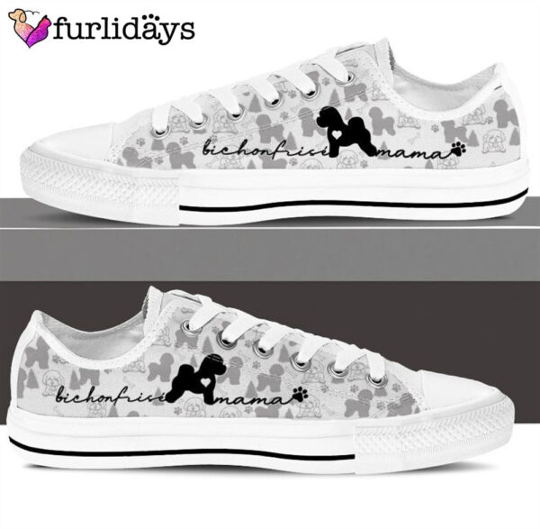 Bichon Frisé Low Top Shoes – Sneaker For Dog Walking – Dog Lovers Gifts for Him or Her