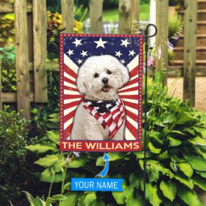 Bichon Frise CC 81 Personalized Flag Garden Dog Flag Dog Flag For House 3