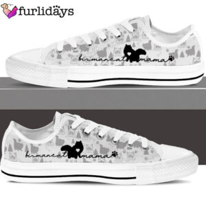 Birman Cat Low Top Shoes Sneaker For Cat Walking Cat Lovers Gifts for Him or Her 3