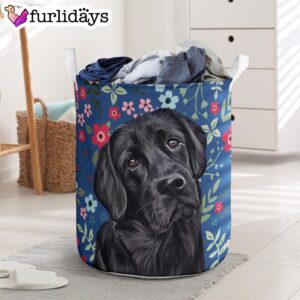 Black Lab Sweetheart Laundry Basket Dog Laundry Basket Mother Gift Gift For Dog Lovers 1