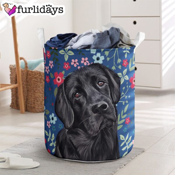 Black Lab Sweetheart Laundry Basket – Dog Laundry Basket – Mother Gift – Gift For Dog Lovers