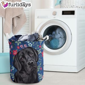 Black Lab Sweetheart Laundry Basket Dog Laundry Basket Mother Gift Gift For Dog Lovers 3