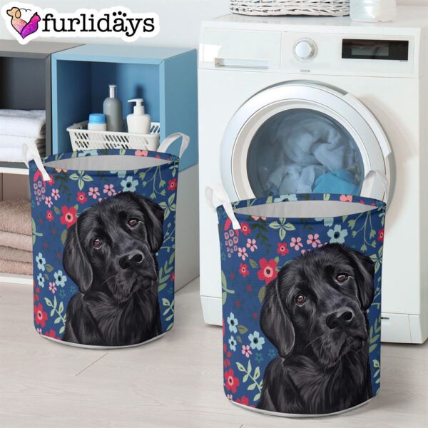Black Lab Sweetheart Laundry Basket – Dog Laundry Basket – Mother Gift – Gift For Dog Lovers