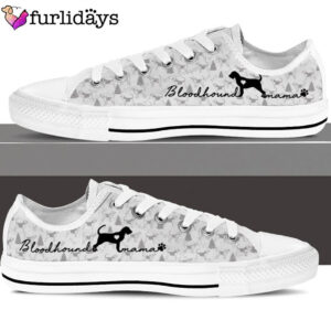 Bloodhound Low Top Sneaker For Dog Walking Dog Lovers Gifts for Him or Her 3