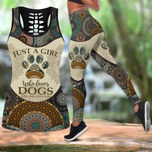 Boho Girl Loves Dogs Tattoos Hollow…