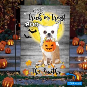 Boo Chihuahua Trick Or Treat Personalized…