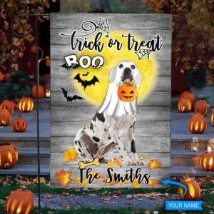 Boo Great Dane Trick Or Treat Personalized Flag Garden Dog Flag Dog Flag For House 1