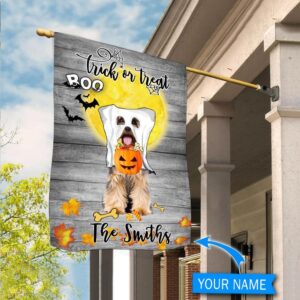 Boo Yorkshire Terrier Trick Or Treat Personalized Flag Garden Dog Flag Dog Flag For House 1