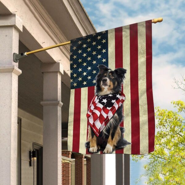 Border Collie House Flag – Dog Flags Outdoor – Dog Lovers Gifts for Him or Her