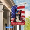 Border Collie Personalized House Flag – Garden Dog Flag – Personalized Dog Garden Flags