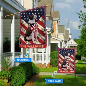 Boston Terrier Personalized Garden Flag Garden Dog Flag Dog Flag For House 1