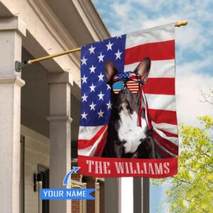 Boston Terrier Personalized House Flag –…