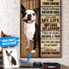 Boston Terrier Personalized Poster & Canvas – Dog Canvas Wall Art – Dog Lovers Gifts For Him Or Her