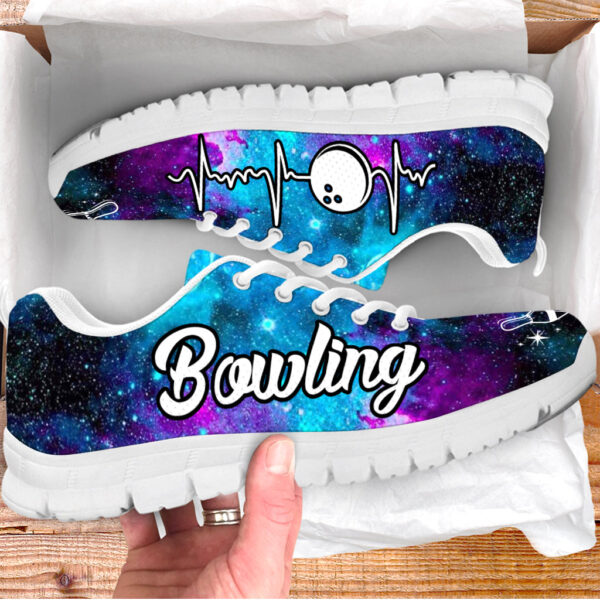 Bowling Galaxy Heartbeat Sneaker Fashion Shoes Comfortable Walking Running Lightweight Casual Shoes Malalan