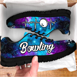 Bowling Galaxy Heartbeat Sneaker Fashion Shoes Comfortable Walking Running Lightweight Casual Shoes Malalan 3