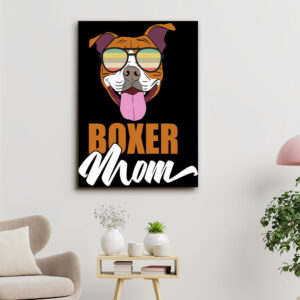 Boxer Dog – Boxer Mom –…