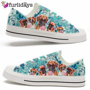 Boxer Candy Flower Low Top Shoes…
