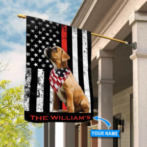 Boxer Firefighter Personalized Flag Garden Dog Flag Custom Dog Garden Flags 2