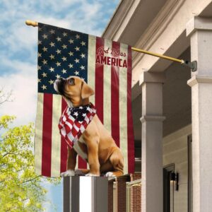 Boxer God Bless House Flag Dog Flags Outdoor Dog Lovers Gifts for Him or Her 2