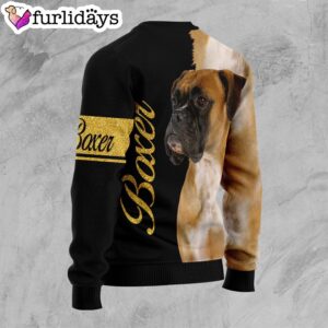 Boxer Half Cool Ugly Christmas Sweater Xmas Gifts For Dog Lovers Gift For Christmas 2