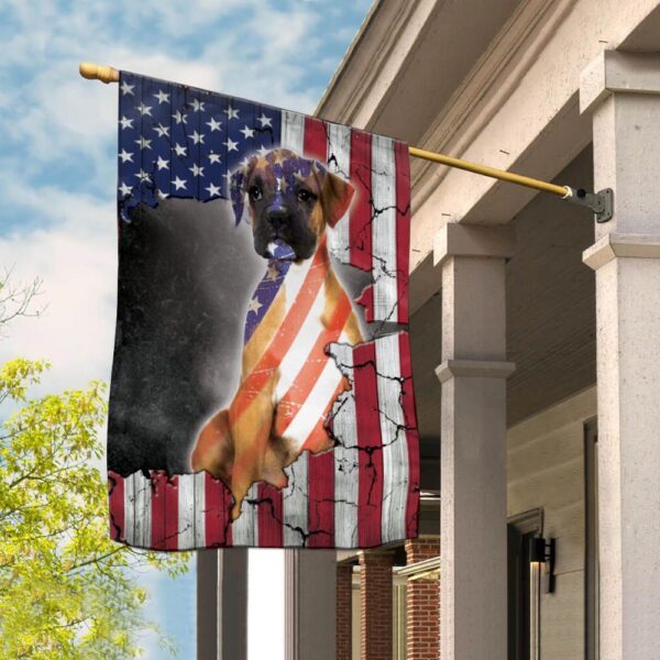Boxer House Flag – Dog Flags Outdoor – Dog Lovers Gifts for Him or Her