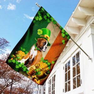 Boxer Irish St Patrick s Day Garden Flag Best Outdoor Decor Ideas St Patrick s Day Gifts 2