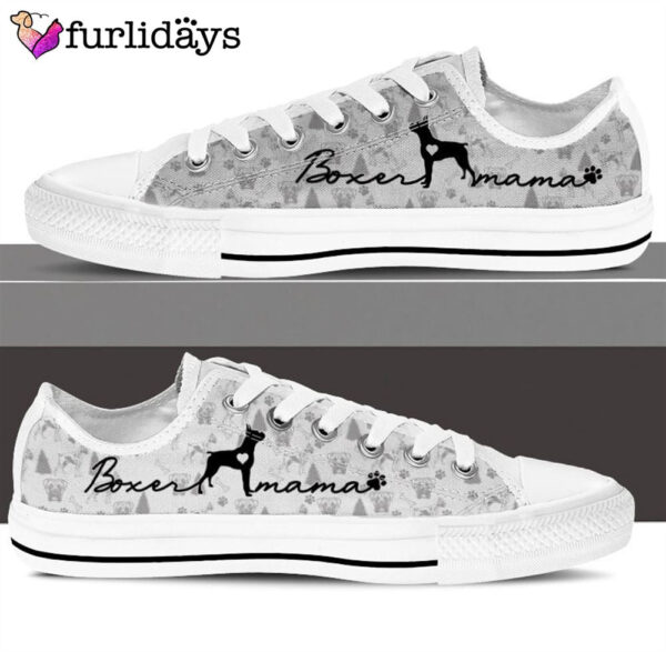Boxer Low Top Shoes – Sneaker For Dog Walking – Dog Lovers Gifts for Him or Her