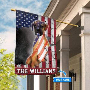 Boxer Personalized Flag Custom Dog Garden Flags Dog Flags Outdoor 3