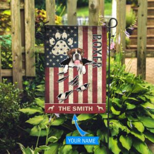 Boxer Personalized Flag Garden Dog Flag Custom Dog Garden Flags Dog Gifts For Owners 2